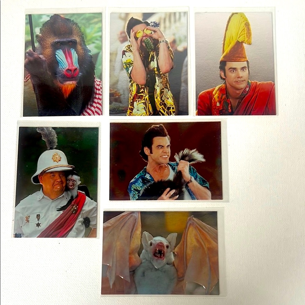 💥3/10 Sale - 1995 Ace Ventura Movie Trading Cards Set